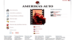 Desktop Screenshot of amerikasauto.lv